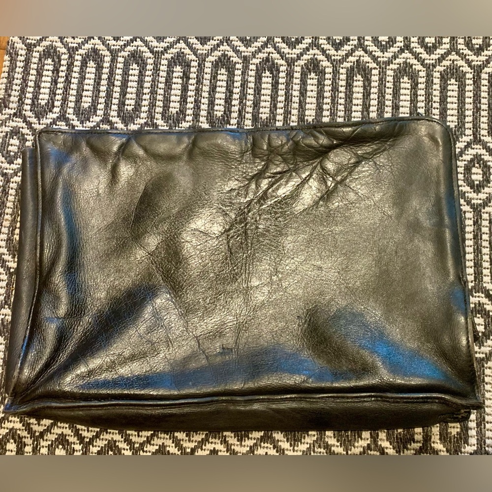 Rare 70s Tilley leather document briefs